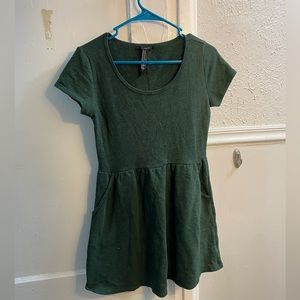 Green dress